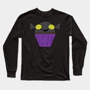 Bat Cupcake Long Sleeve T-Shirt